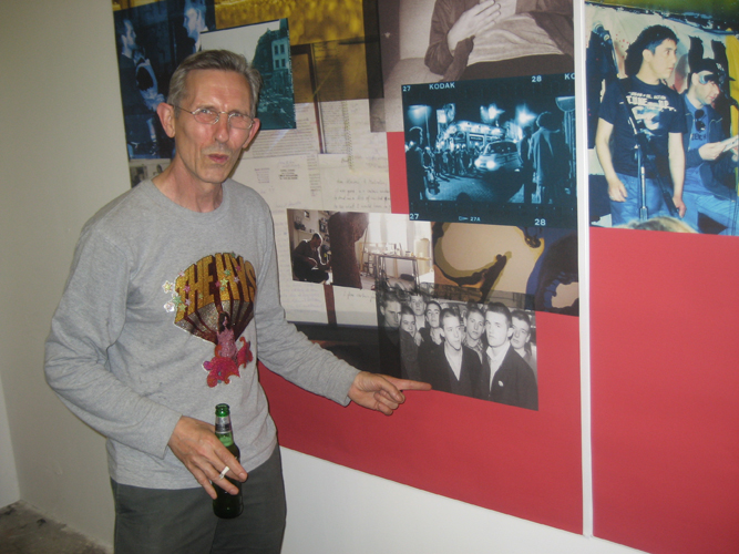 Viewer at show